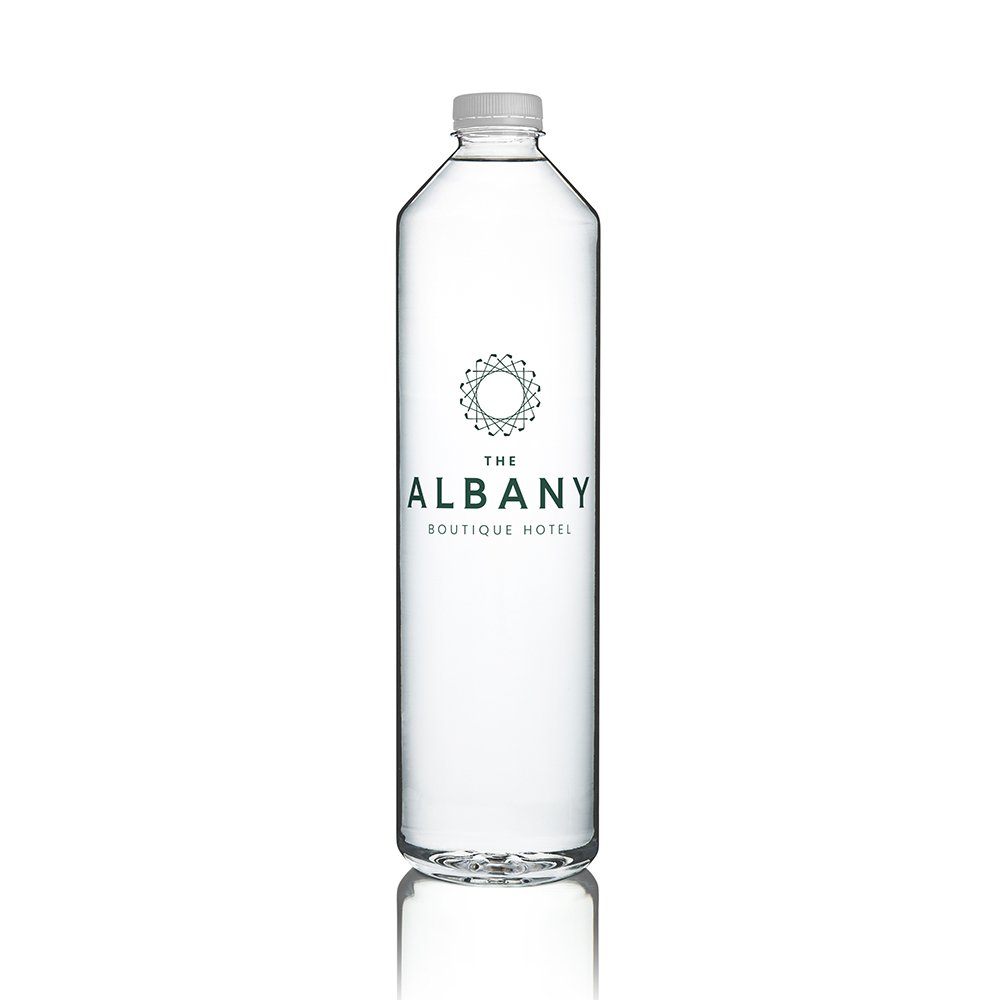 Branded water bottle